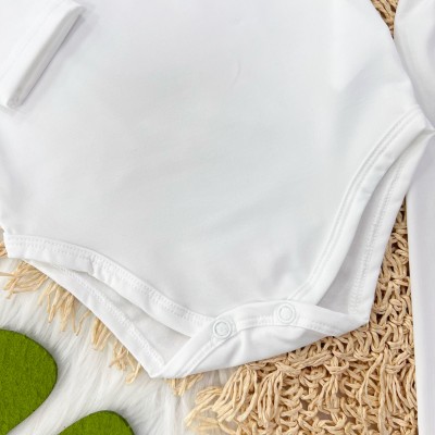 Conj. Body Manga Longa e Calça em Malha Térmica com Proteção UV50+- Branco